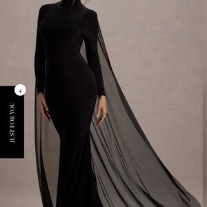 Elegant Black Evening Gown